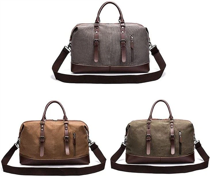 Oversized Canvas Travel Bag